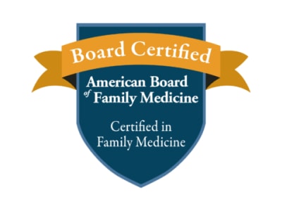 Board Certified American Board of Family Medicine